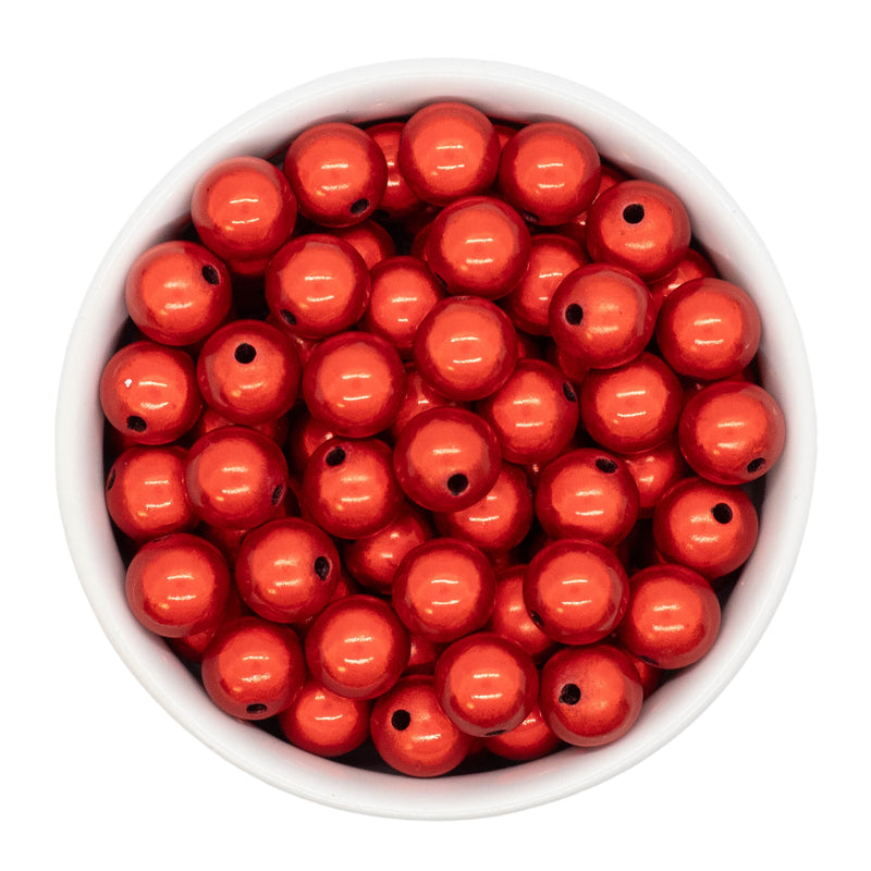 Red Illusion Bead 12mm (Package of 20)