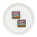 Kinda Sweet Kinda Savage Silicone Focal Bead 23x26mm (Package of 2)