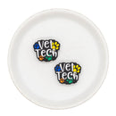 Vet Tech Silicone Focal Bead 23x27mm (Package of 2)