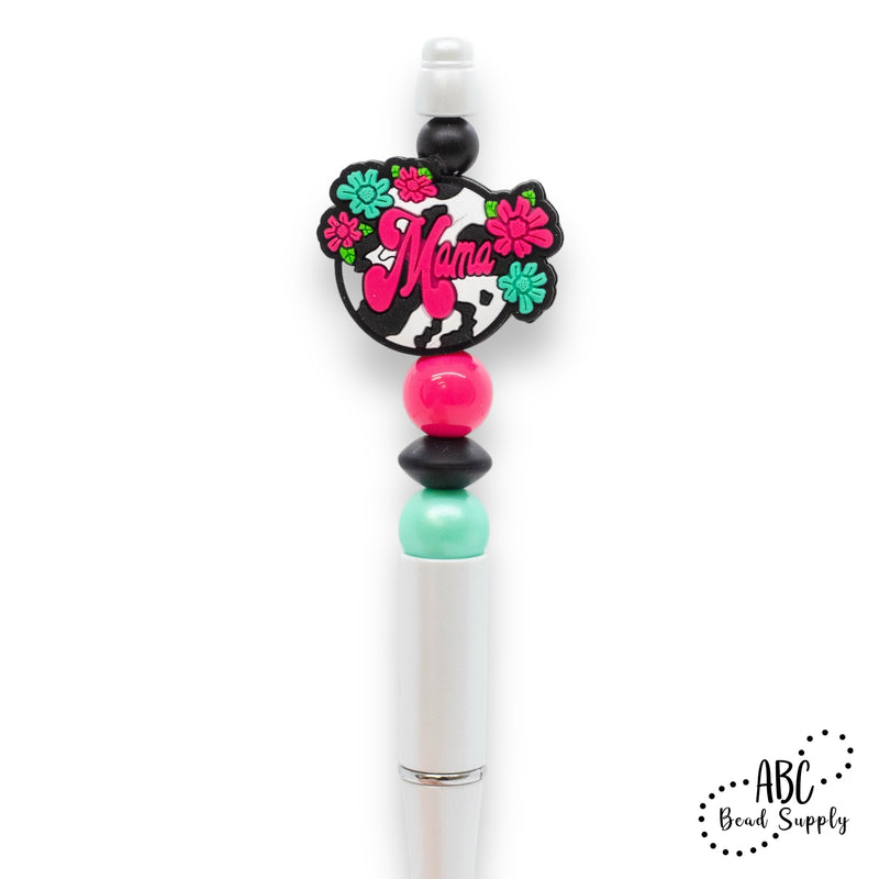 Hot Pink & Caribbean Mama Beadable Pen Kit