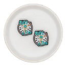 Wild & Free Silicone Focal Bead 28x27mm (Package of 2)