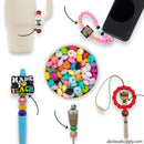 Eucalyptus Green Silicone Lentil Beads 7x12mm (Package of 20)