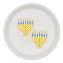 Menorah Silicone Focal Bead 30mm (Package of 2)
