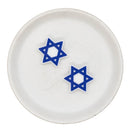 Star of David Silicone Focal Bead 24mm (Package of 2)