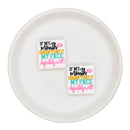 If my mouth doesn't say it my face definitely will! Silicone Focal Bead 30mm (Package of 2)