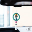 Mint Green Jumbo Silicone Ring Bead 64mm (Package of 2)