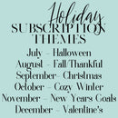 Bead Supply Box of the Month: November - January Savings Package OR November SINGLE Month New Years, Goals & Planning Kit - 10 SPOTS LEFT!