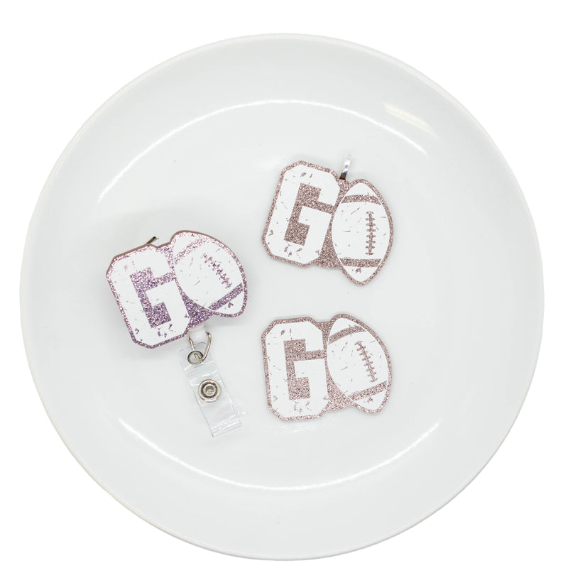 GO! Football Acrylic Accent 40x50mm (Package of 1)