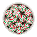 Christmas Swirl Pearl Beads 20mm (Package of 10)