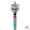 Mess with my dog they'll never find your body Beadable Pen Kit