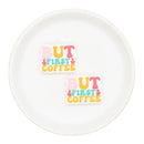 But First Coffee Silicone Focal Bead 30x23mm (Package of 2)