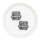 It's Fine I'm Fine Everything's Fine Silicone Focal Bead 25x30mm (Package of 2)