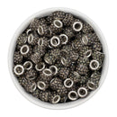 Large Hole Rhinestone Rondelle Spacer 11x6.5mm (Package of 10)
