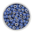 Large Hole Rhinestone Rondelle Spacer 11x6.5mm (Package of 10)