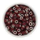 Large Hole Rhinestone Rondelle Spacer 11x6.5mm (Package of 10)