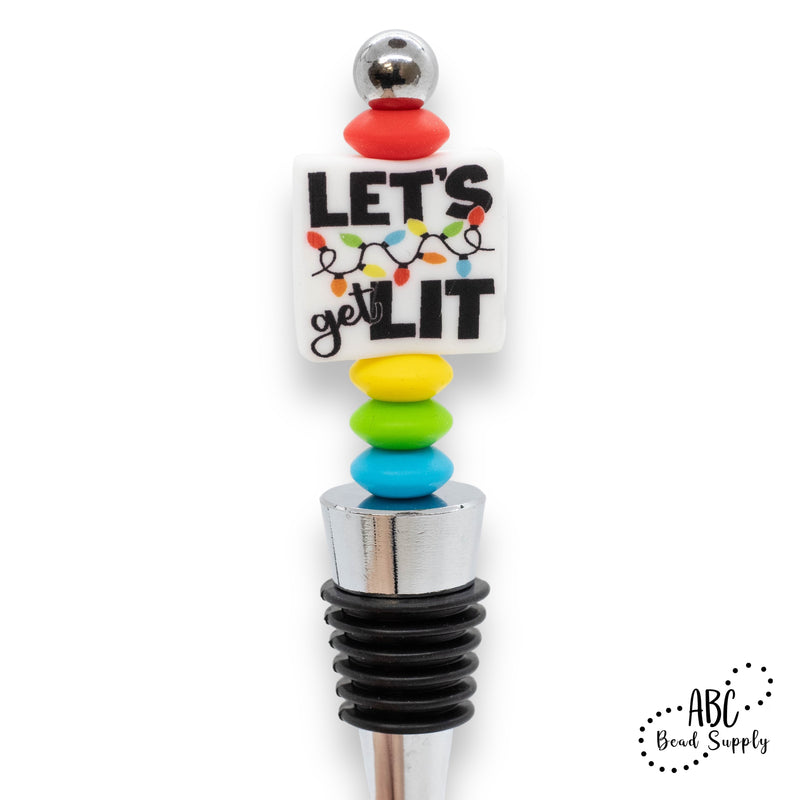 Beadable Wine Stoppers (Package of 1)