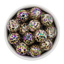 Iridescent Leopard Beads 20mm (Package of 10)