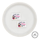 Just a Girl Who Loves Wine Printed Silicone Focal Bead 20x28mm (Package of 2) - ABC Exclusive