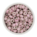 Large Hole Rhinestone Rondelle Spacer 11x6.5mm (Package of 10)