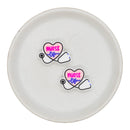 Nurse Life Stethoscope Silicone Focal Bead 21x28mm (Package of 2)
