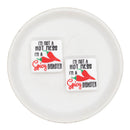 I'm Not a Hot Mess, I'm a Spicy Disaster Silicone Focal Bead 29x28mm (Package of 2)