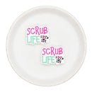 Scrub Life Silicone Focal Bead 24x30mm (Package of 2)