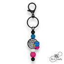 You Play Stupid Games You Win Stupid Prizes Silicone Focal Bead 26x32mm (Package of 2)