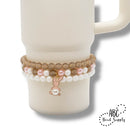 Translucent Silicone Boot for Tumblers/Stopper for Beaded Tumbler Wraps (Package of 1)