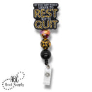 If You Get Tired Learn to Rest Not Quit Acrylic Accent 47x45mm (Package of 1)