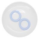 Light Blue Jumbo Silicone Ring Bead 64mm (Package of 2)