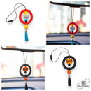 Orange Jumbo Silicone Ring Bead 64mm (Package of 2)