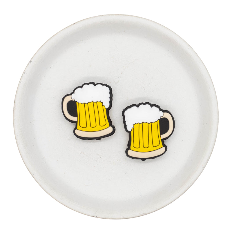 Beer Mug Silicone Focal Bead 30x27m (Package of 2)