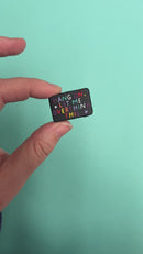 Hang On, Let Me Overthink This Silicone Focal Bead 30x20mm (Package of 2)