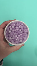 Lavender Matte Pearly Luster Beads 8mm (Package of Approx. 50 Beads)