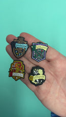 Gryffindor Silicone Focal Bead 31x26mm (Package of 2)