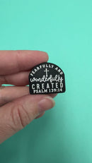 Fearfully and Wonderfully Created Silicone Focal Bead 24x27mm (Package of 2)