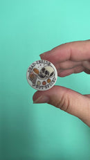 Printed Dead Inside But Spiced Silicone Focal Bead 26mm (Package of 2)