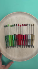 Christmas Beadable Pens (Package of 1)