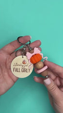 Literally Just a Fall Girly Multicolor UV DTF No Heat Transfer 1.5"x1" (Package of 1)