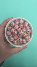 School Days Silicone Beads 15mm (Package of 10)