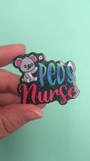 Peds Nurse Acrylic Accent 49x39mm (Package of 1)