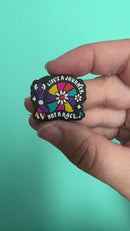 Life is a Journey, Not a Race Silicone Focal Bead 25x30mm (Package of 2)