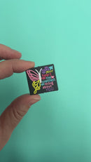 Make Your Heart the Prettiest Thing About You Butterfly Silicone Focal Bead 27x30mm (Package of 2)