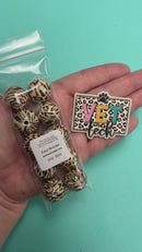 Leopard Background Vet Tech Acrylic Accent 49x42mm (Package of 1) - ABC Exclusive