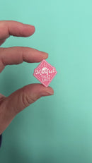 Manifest That Shit Silicone Focal Bead 27x24mm (Package of 2)