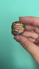 Autumn, Leaves & Pumpkin Please Silicone Focal Bead 28x27mm (Package of 2)