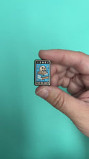 Tarot Card Silicone Focal Bead 28x18mm (Package of 2)