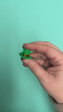 3-D Leprechaun Hat Silicone Focal Bead 26x27x17mm (Package of 2)