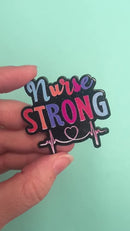 Nurse Strong Acrylic Accent 48x50mm (Package of 1)