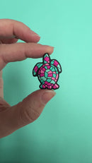 Sea Turtle Silicone Focal Bead 32x26mm (Package of 2)